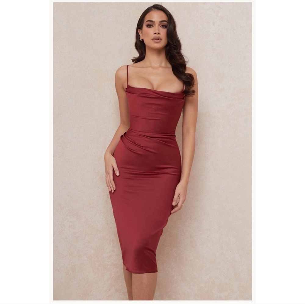 NWOT Talin Boutique Jacey Dress in Wine